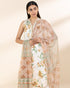 Unstitched Women's Off White Lawn 3 Piece Suit